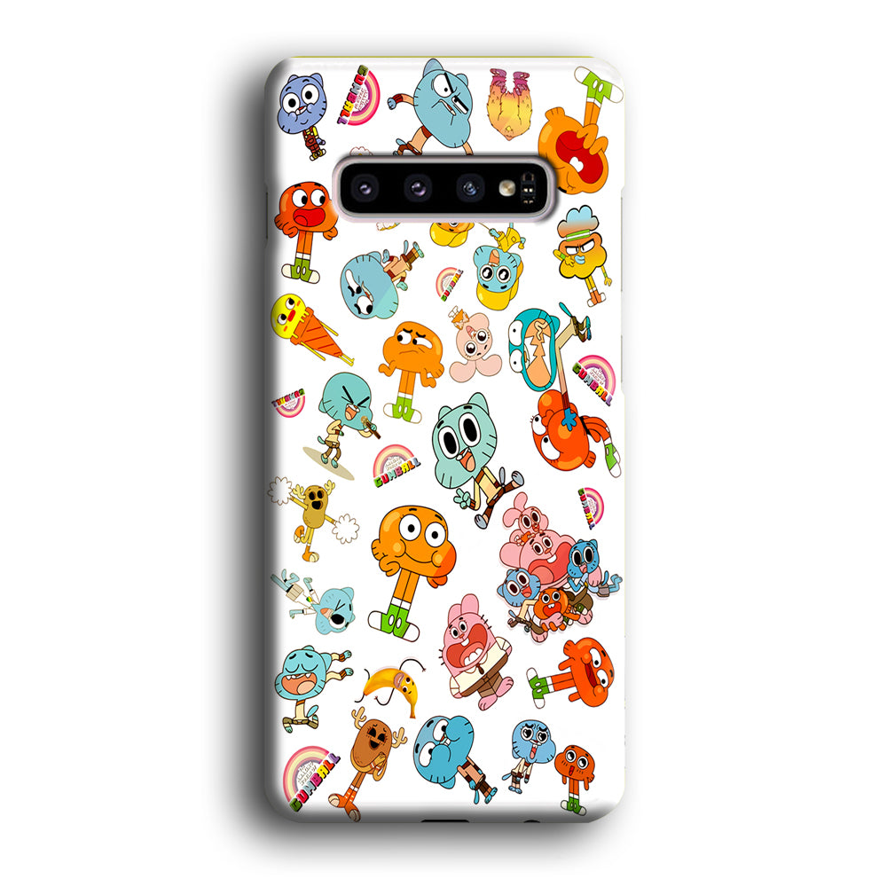 Gumball Doodle Samsung Galaxy S10 Case