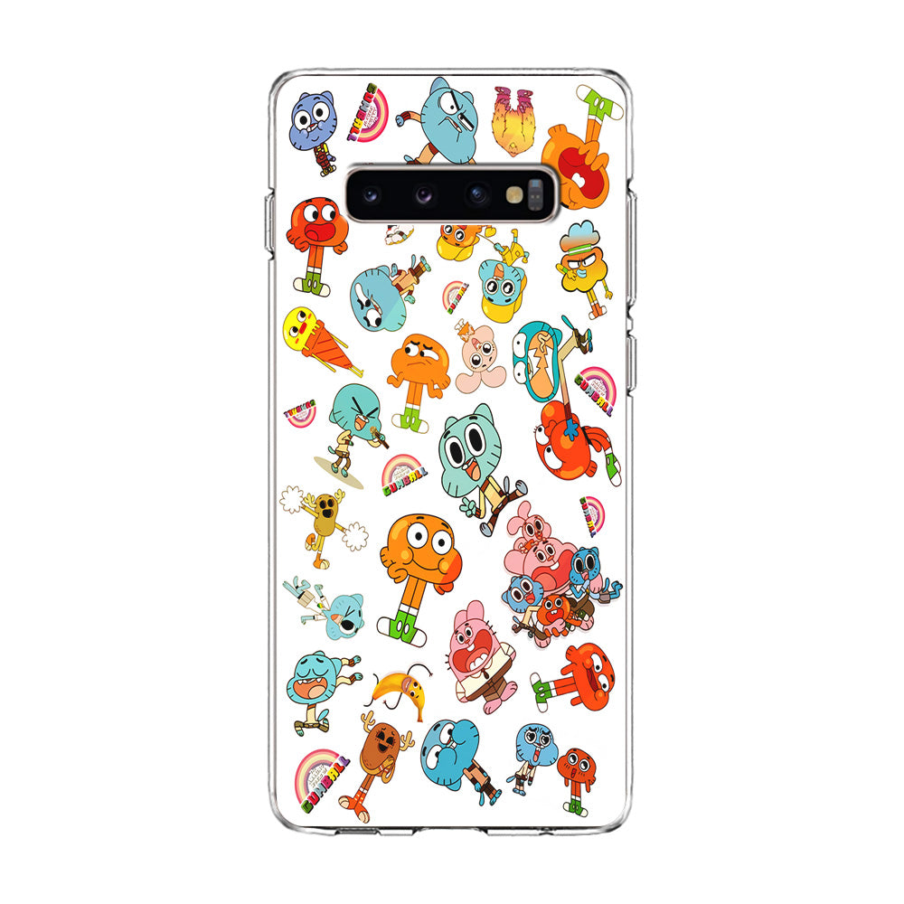 Gumball Doodle Samsung Galaxy S10 Plus Case