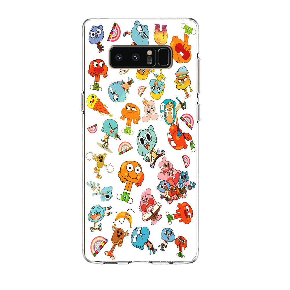 Gumball Doodle Samsung Galaxy Note 8 Case