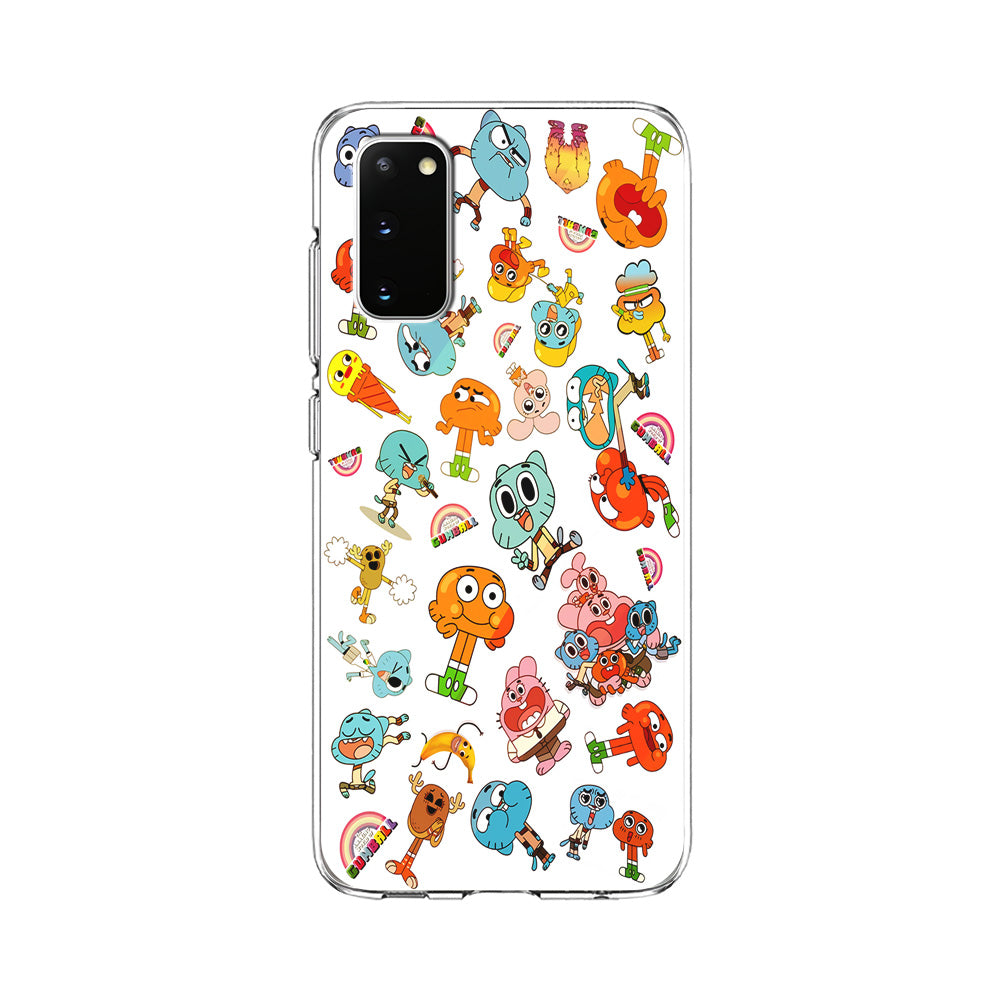 Gumball Doodle Samsung Galaxy S20 Case