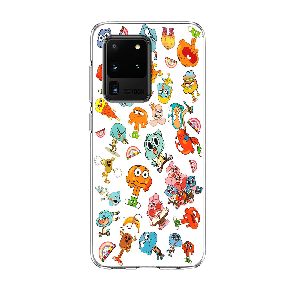 Gumball Doodle Samsung Galaxy S20 Ultra Case