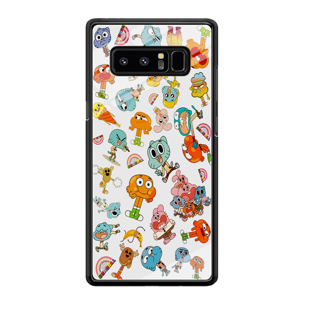 Gumball Doodle Samsung Galaxy Note 8 Case