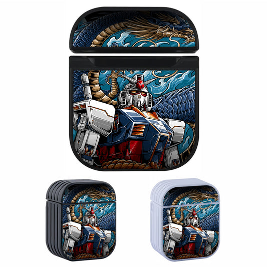 Gundam Japanese Dragon Apple AirPods Case-AirPod Case-Altracase