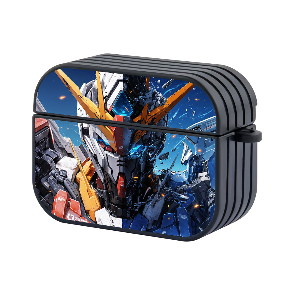 Gundam White and Black Apple AirPods Pro 3 Case-AirPods Pro 3 Case-Altracase