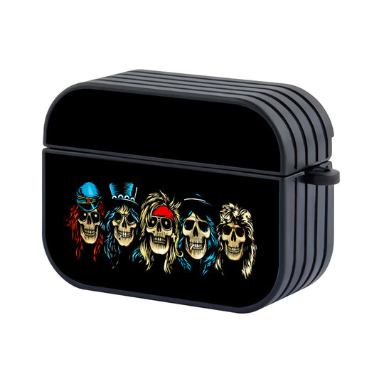Guns N’ Roses Members in Skull Apple AirPods Pro 3 Case - Altracase