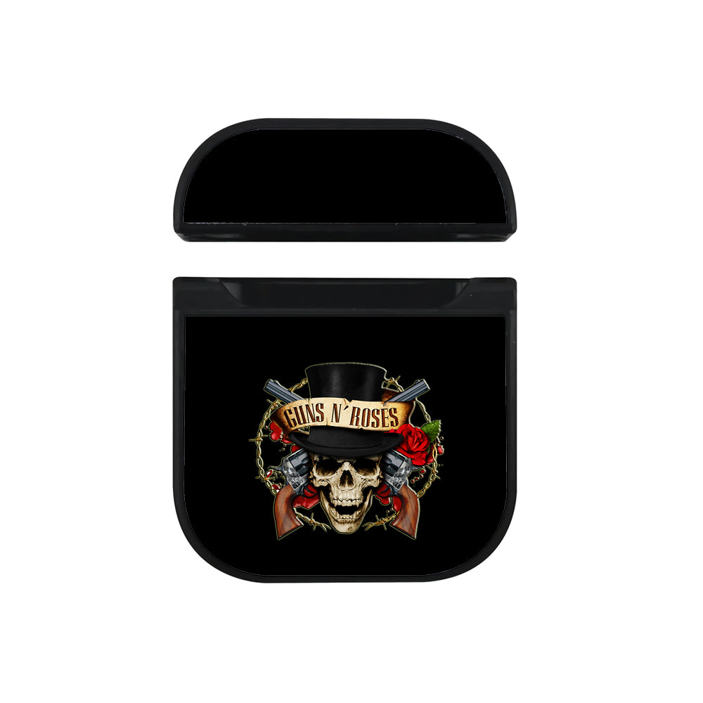 Guns N’ Roses Rock Skull Emblem Apple AirPods Case - Altracase