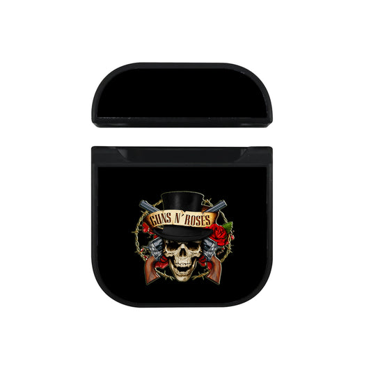 Guns N’ Roses Rock Skull Emblem Apple AirPods Case - Altracase