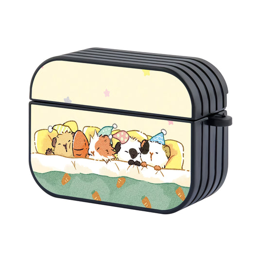 Hamster Sleeping on The Bed Apple Airpods Pro Case - Altracase