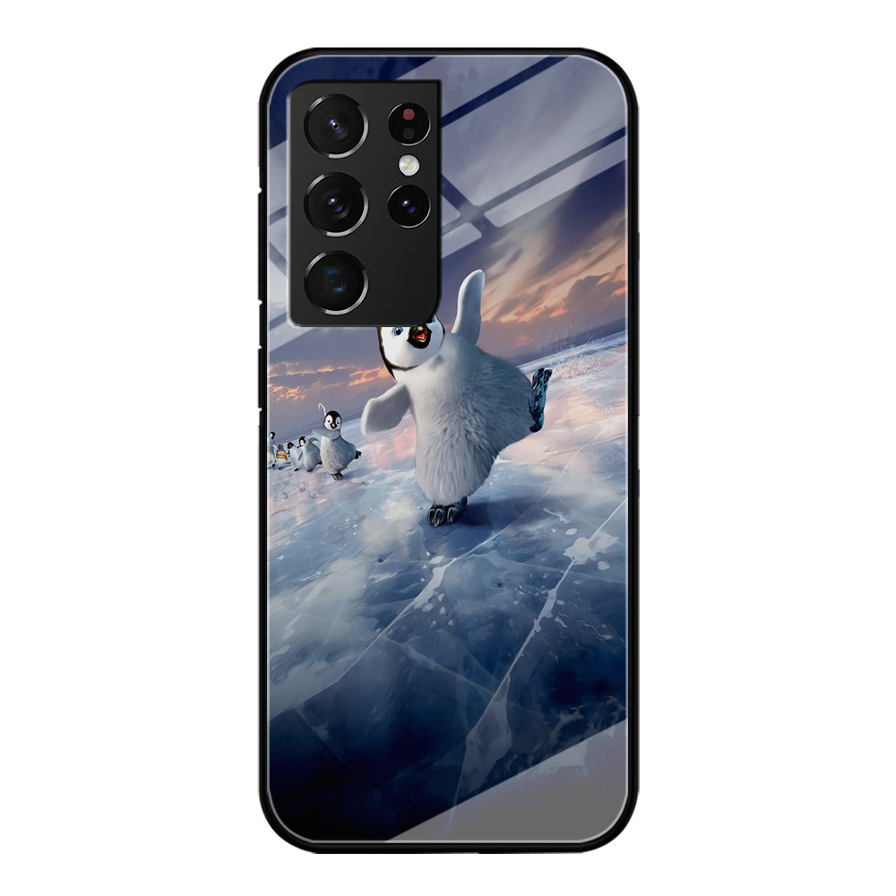Happy Feet Two Samsung Galaxy S21 Ultra Case-Phone Case-Tempered Glass Case-Altracase