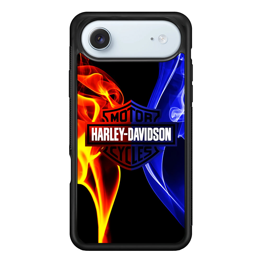 Harley Blue Red Fire iPhone 17 Air Case - Altracase