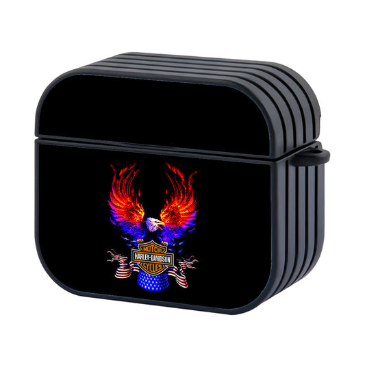 Harley Davidson Eagle Fire Apple AirPods 4 Case - Altracase