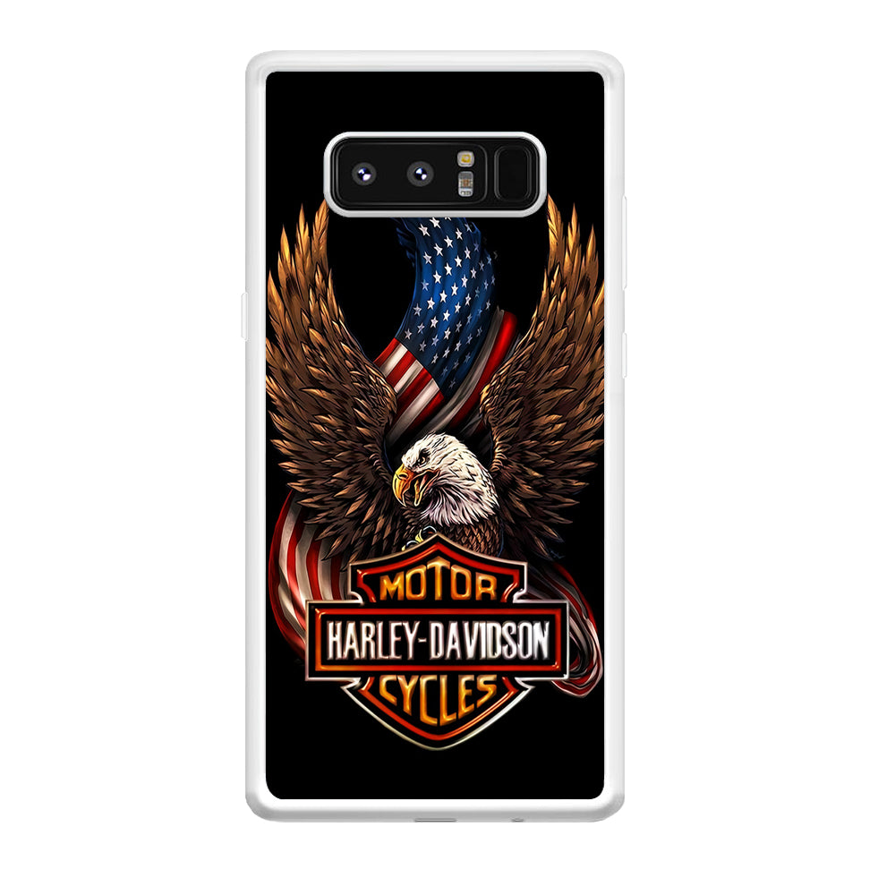 Harley Davidson Eagle US Samsung Galaxy Note 8 Case