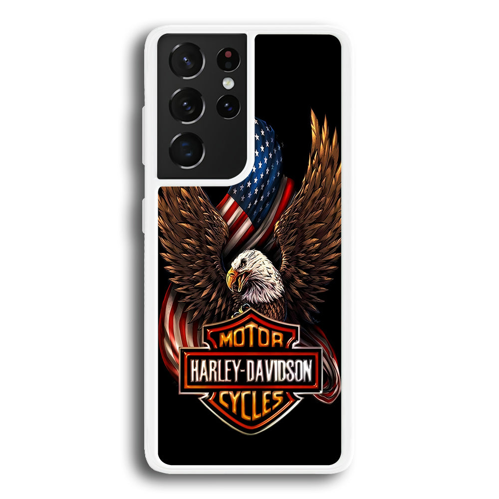 Harley Davidson Eagle US Samsung Galaxy S22 Ultra Case