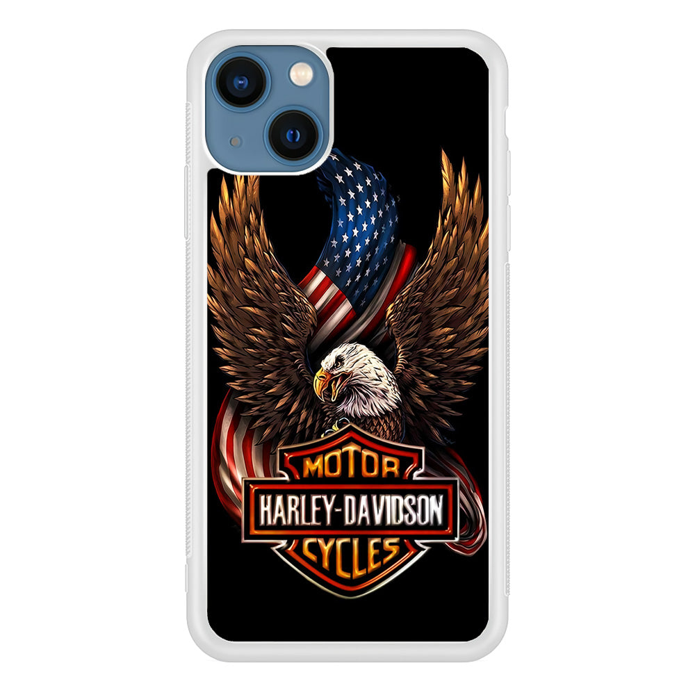 Harley Davidson Eagle US iPhone 14 Plus Case