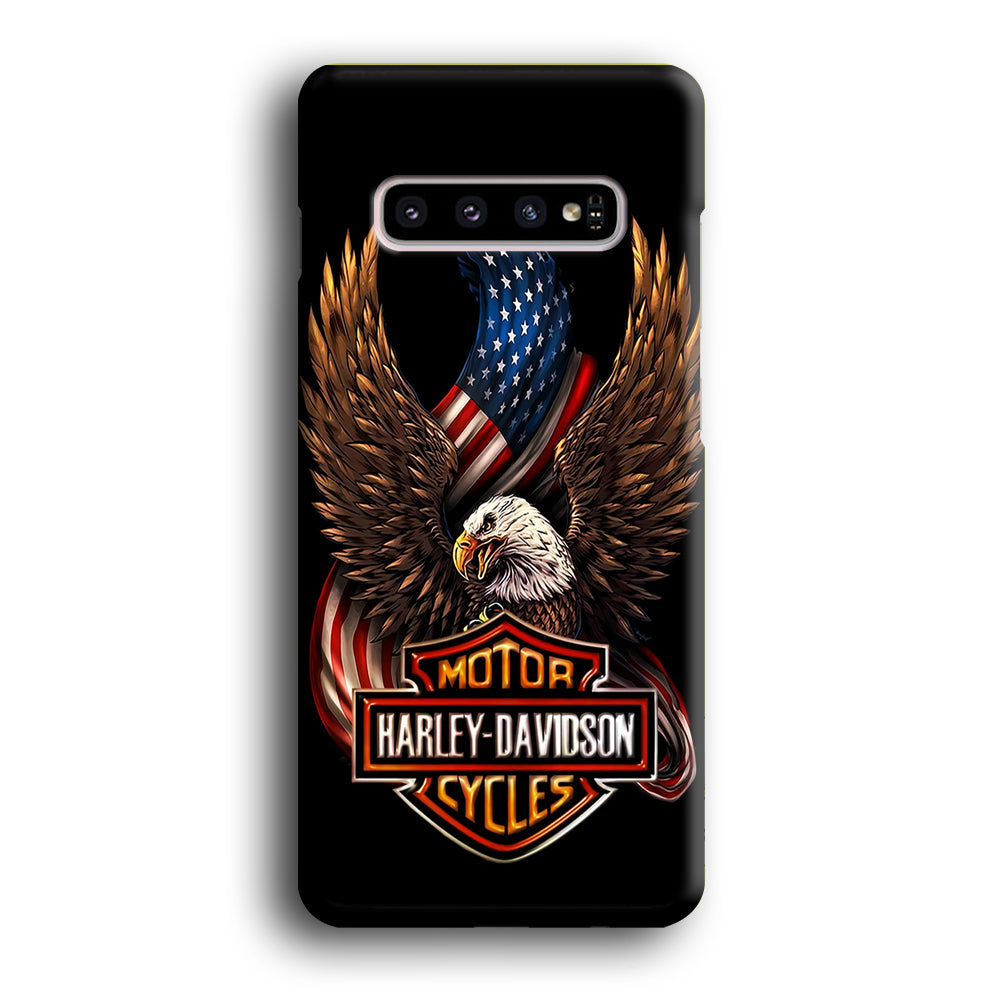 Harley Davidson Eagle US Samsung Galaxy S10 Case