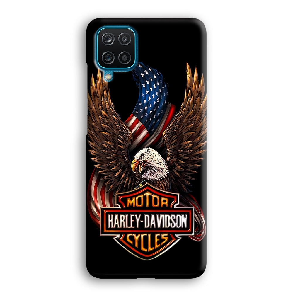 Harley Davidson Eagle US Samsung Galaxy A12 Case