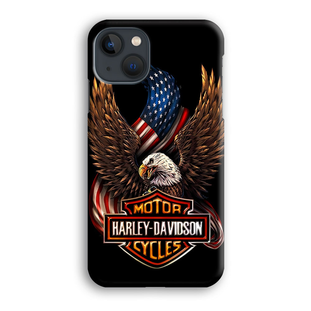 Harley Davidson Eagle US iPhone 14 Plus Case