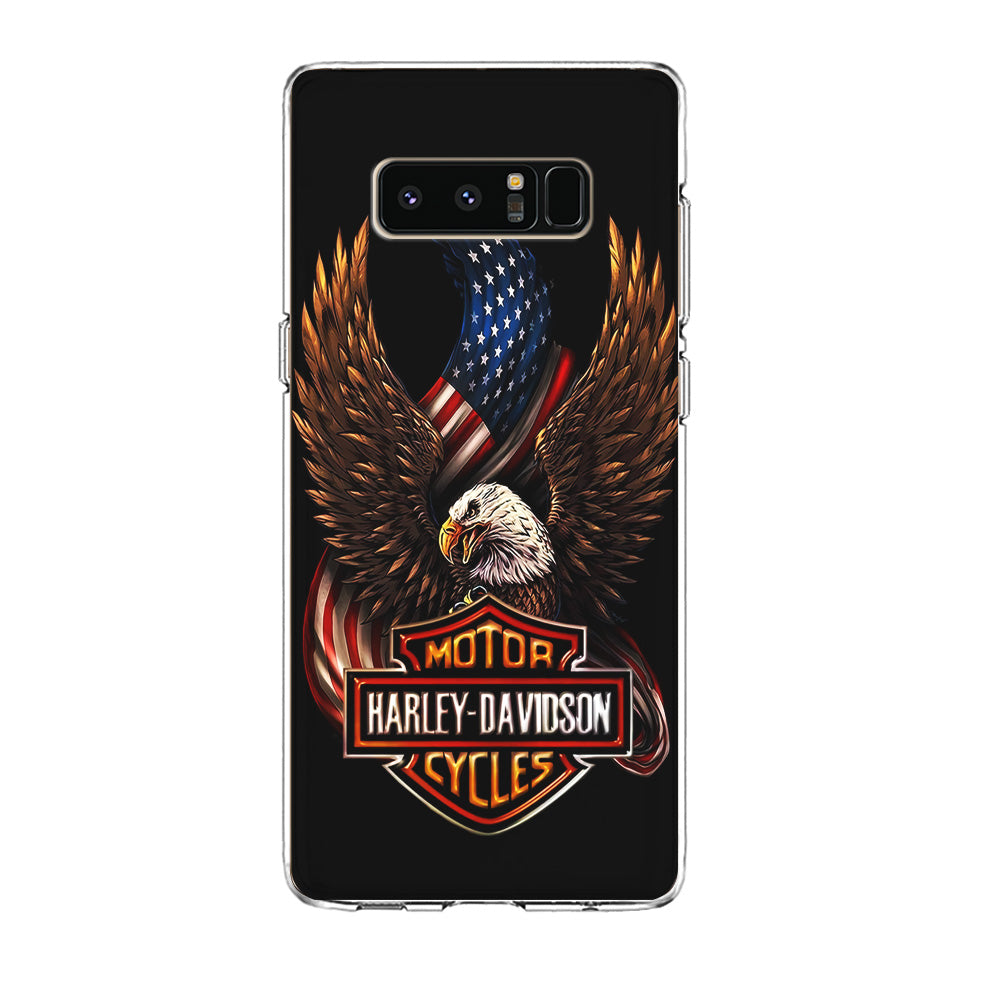 Harley Davidson Eagle US Samsung Galaxy Note 8 Case