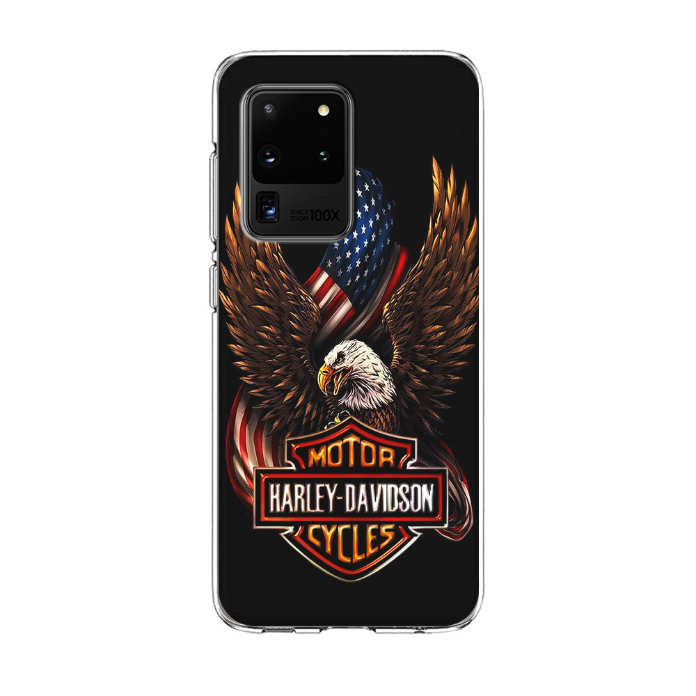 Harley Davidson Eagle US Samsung Galaxy S20 Ultra Case