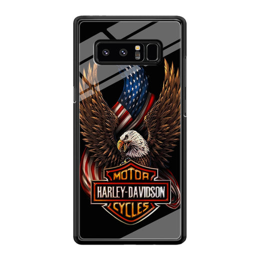 Harley Davidson Eagle US Samsung Galaxy Note 8 Case