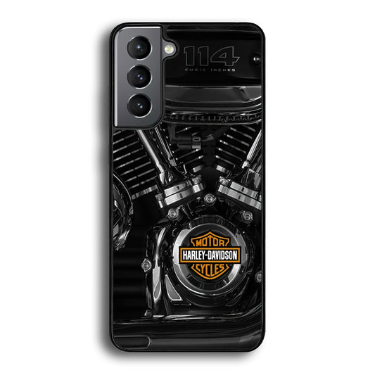 Harley Davidson Engine Samsung Galaxy A16 Case-Mobile Phone Case-Rubber Black (2D Case)-Altracase