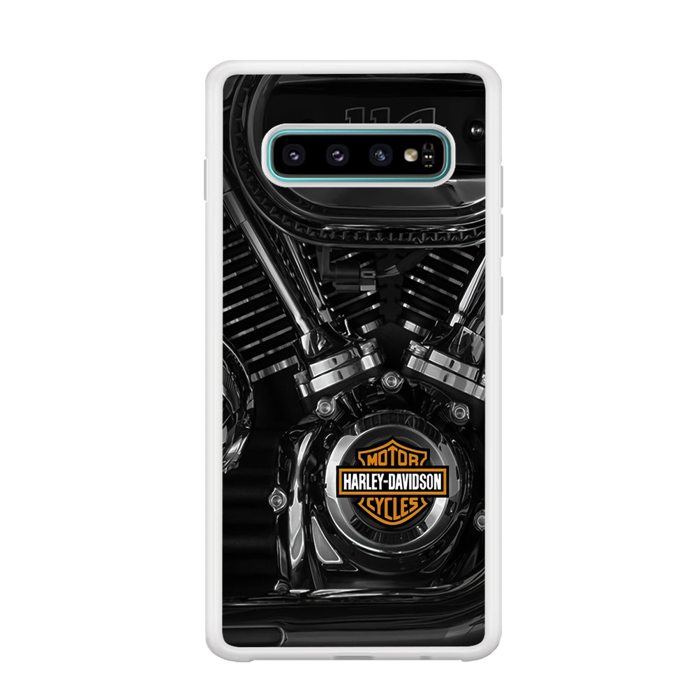 Harley Davidson Engine Samsung Galaxy S10 Plus Case