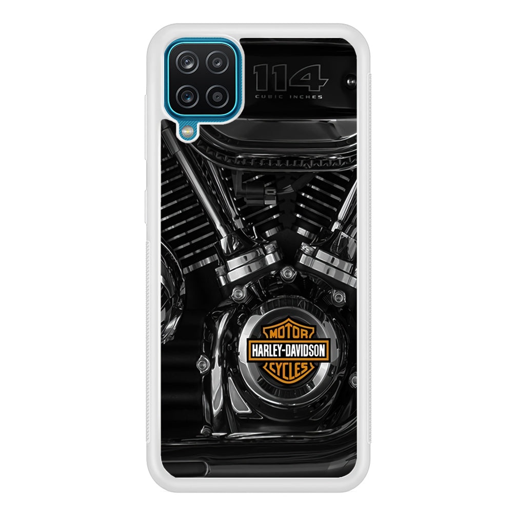 Harley Davidson Engine Samsung Galaxy A12 Case