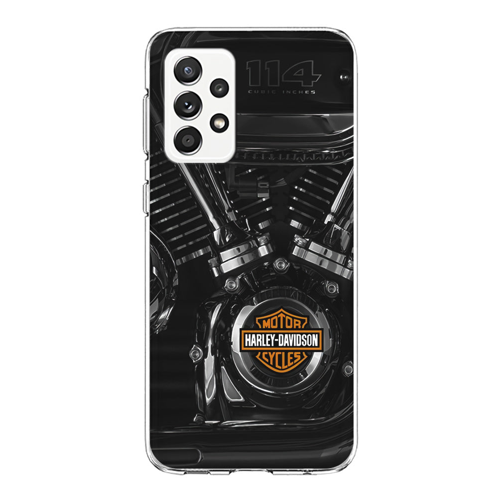 Harley Davidson Engine Samsung Galaxy A52 Case