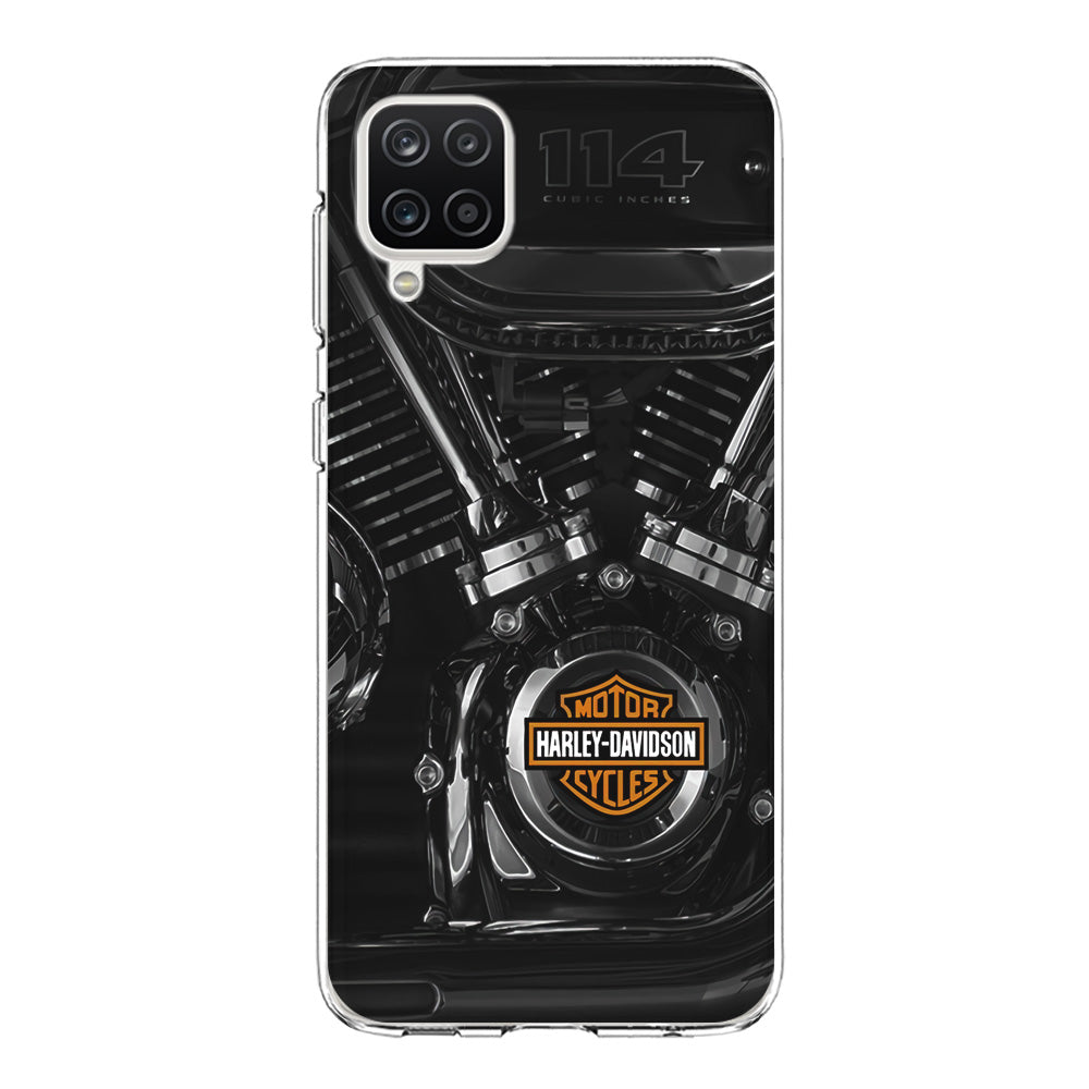 Harley Davidson Engine Samsung Galaxy A12 Case