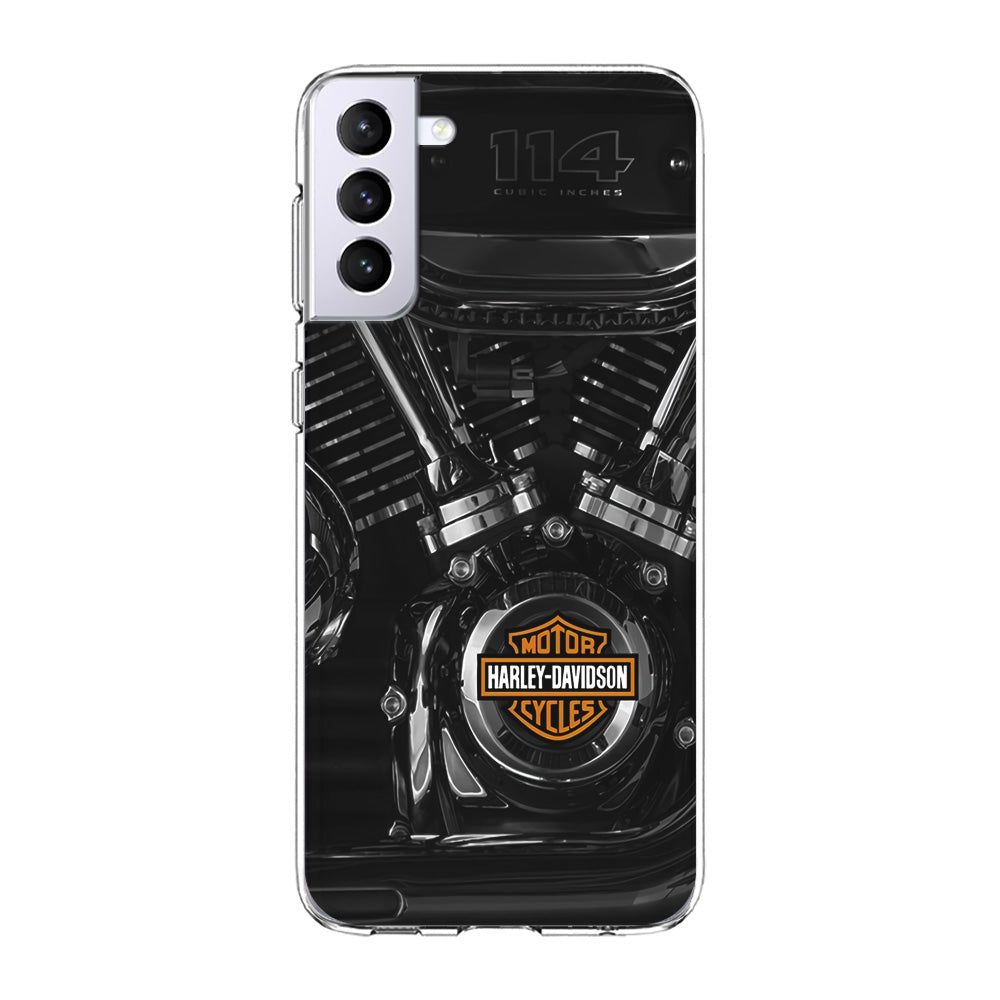 Harley Davidson Engine Samsung Galaxy S21 Plus Case