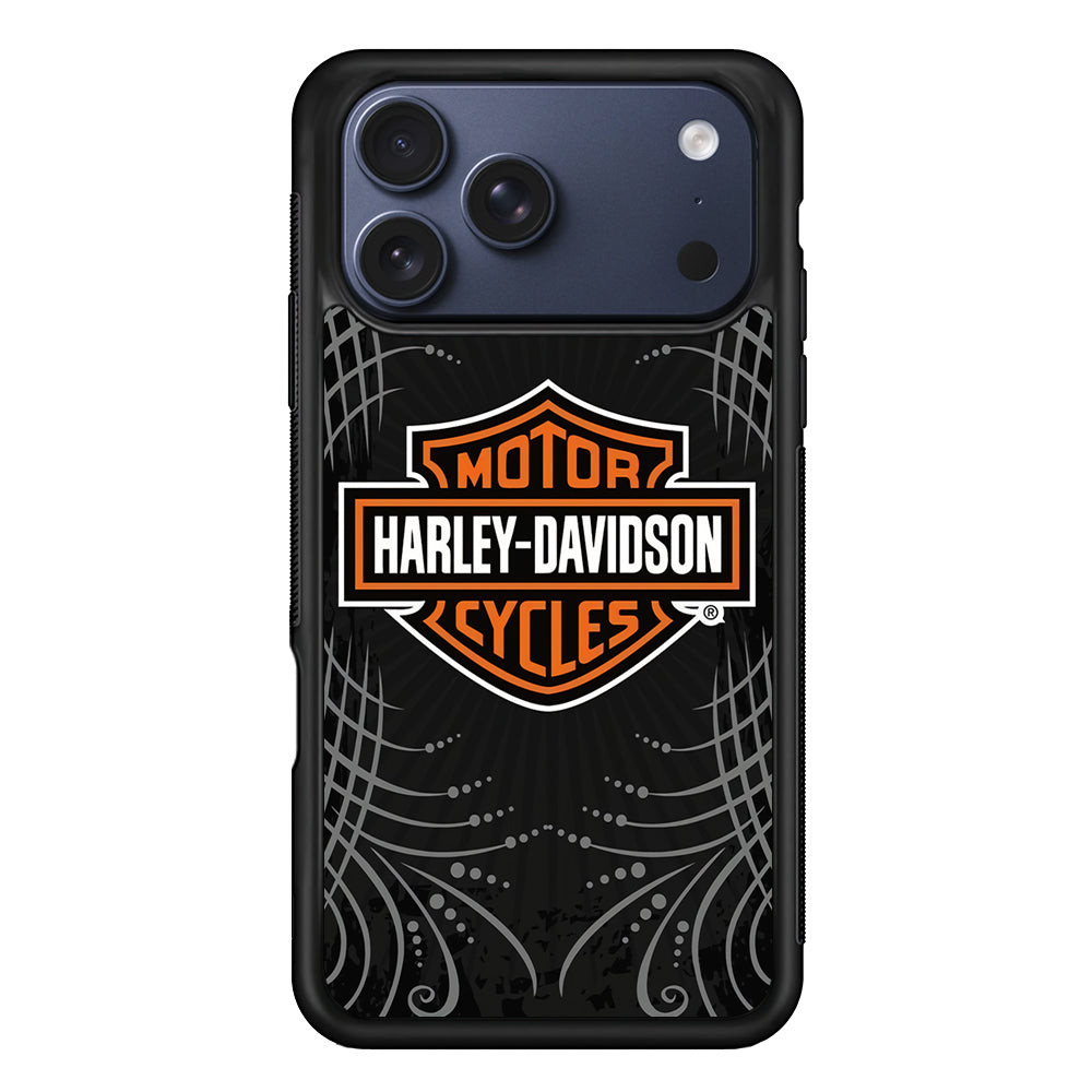Harley Davidson Grey Motif iPhone 17 Pro Max Case - Altracase