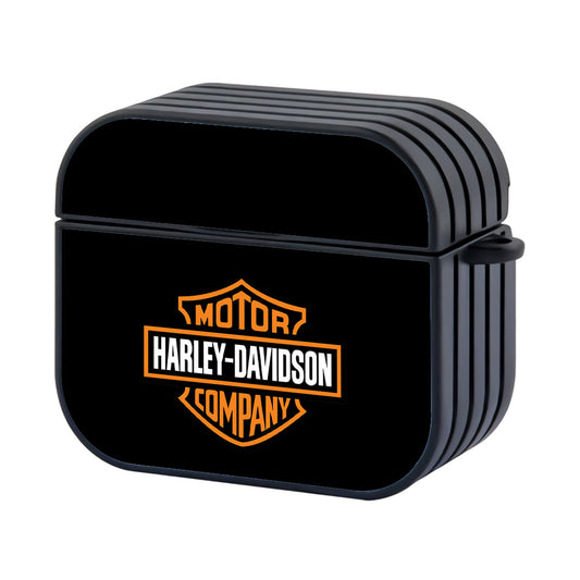 Harley Davidson Logo Black Apple AirPods 4 Case - Altracase