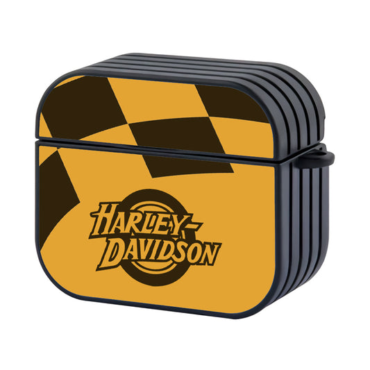 Harley Davidson Logo Flag Racing Apple AirPods 4 Case - Altracase