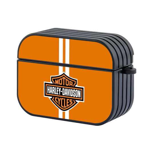 Harley Davidson Orange Touch Apple Airpods Pro Case - Altracase