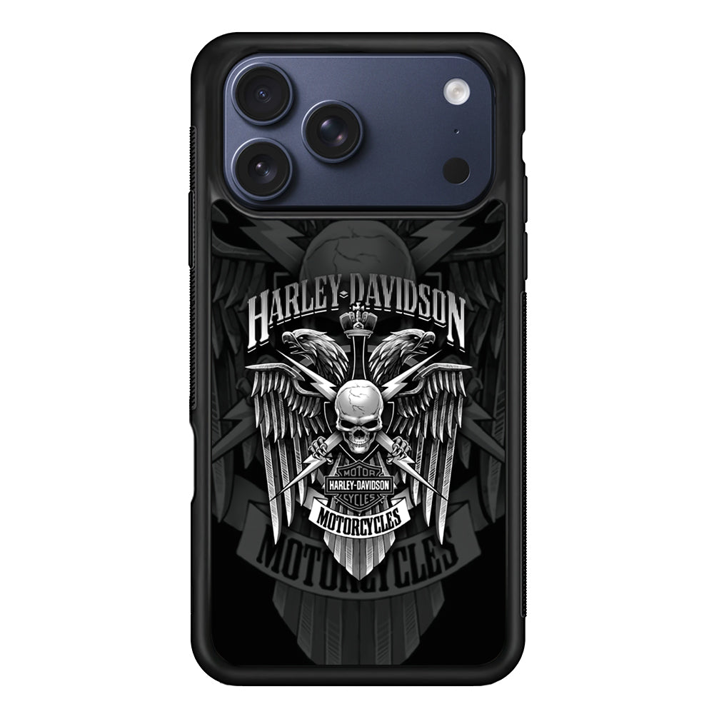 Harley Davidson Silver Eagle iPhone 17 Pro Max Case - Altracase
