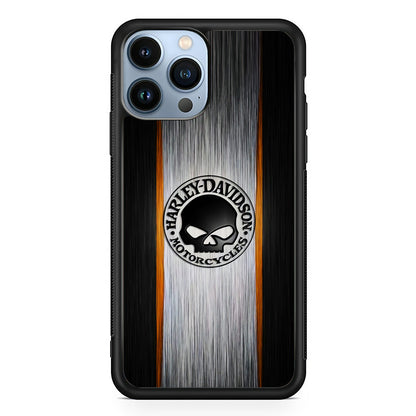 Harley Davidson Skull Circle iPhone 15 Pro Max Case