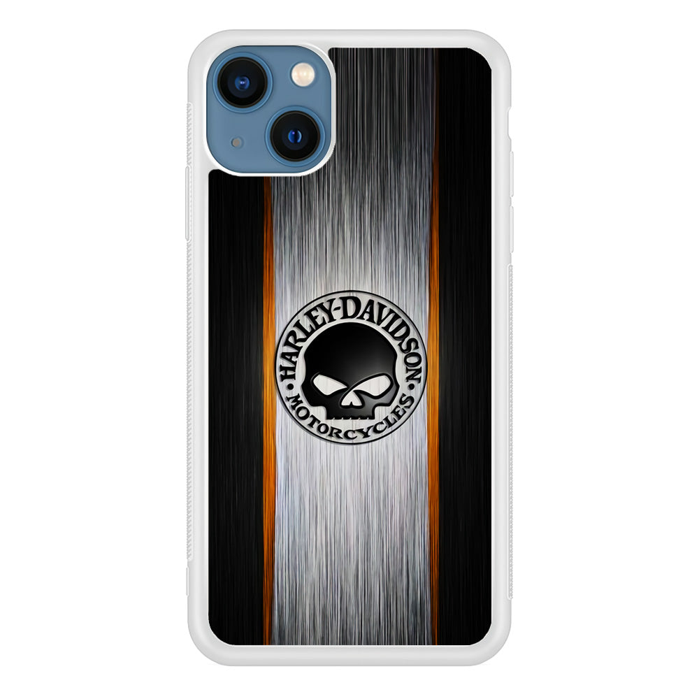 Harley Davidson Skull Circle iPhone 15 Case