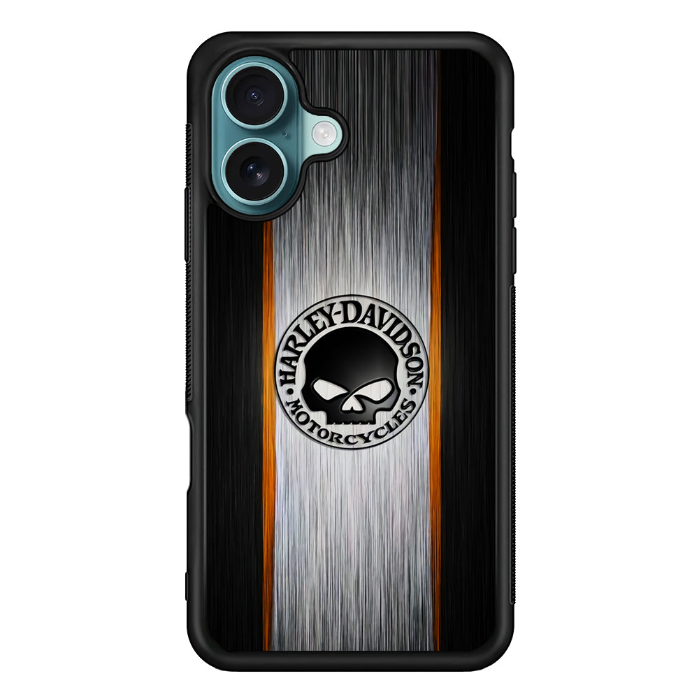 Harley Davidson Skull Circle iPhone 16 Case - Altracase