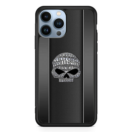 Harley Davidson Skull Design iPhone 15 Pro Max Case