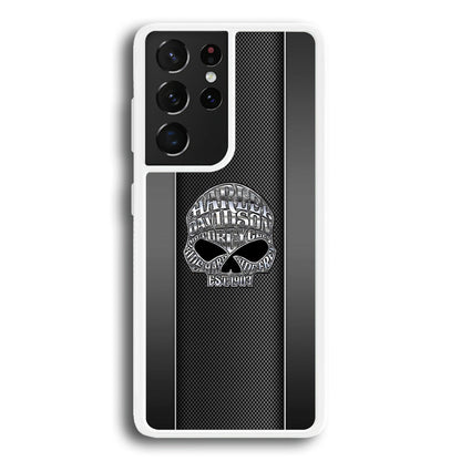 Harley Davidson Skull Design Samsung Galaxy S23 Ultra Case