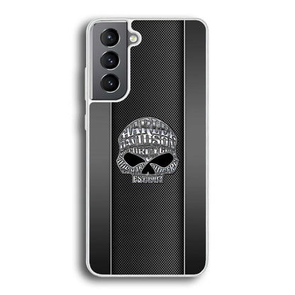 Harley Davidson Skull Design Samsung Galaxy S24 Case