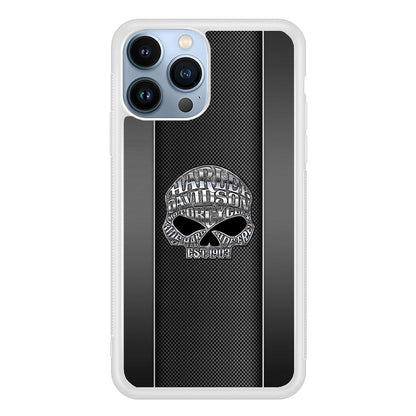 Harley Davidson Skull Design iPhone 15 Pro Case