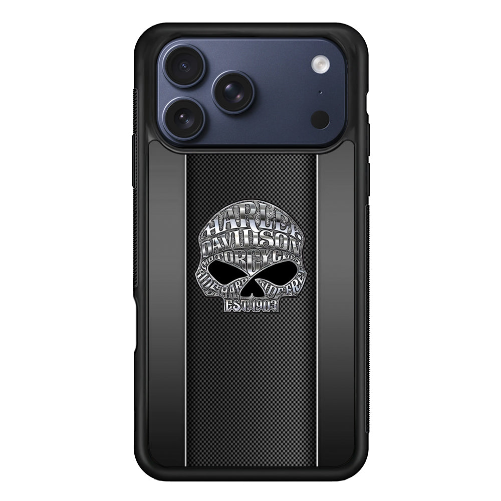 Harley Davidson Skull Design iPhone 17 Pro Case - Altracase