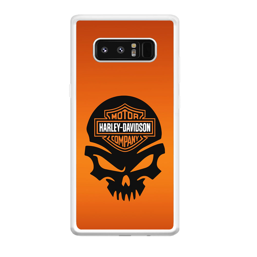 Harley Davidson Skull Logo Samsung Galaxy Note 8 Case