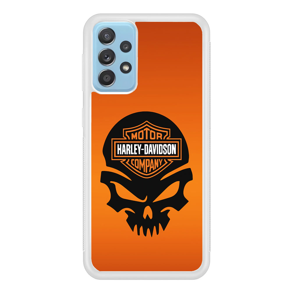 Harley Davidson Skull Logo Samsung Galaxy A52 Case