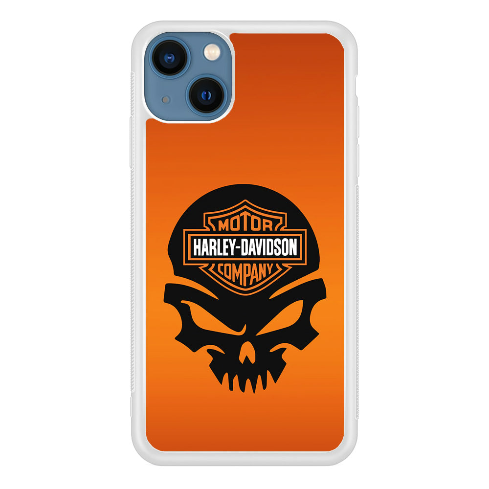 Harley Davidson Skull Logo iPhone 14 Plus Case