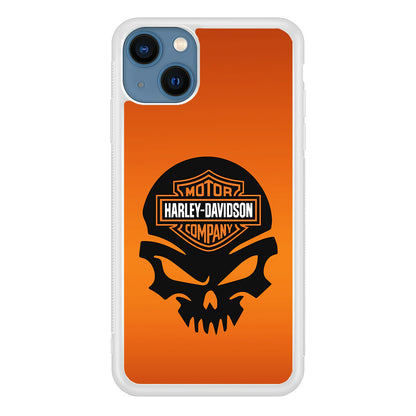 Harley Davidson Skull Logo iPhone 15 Plus Case