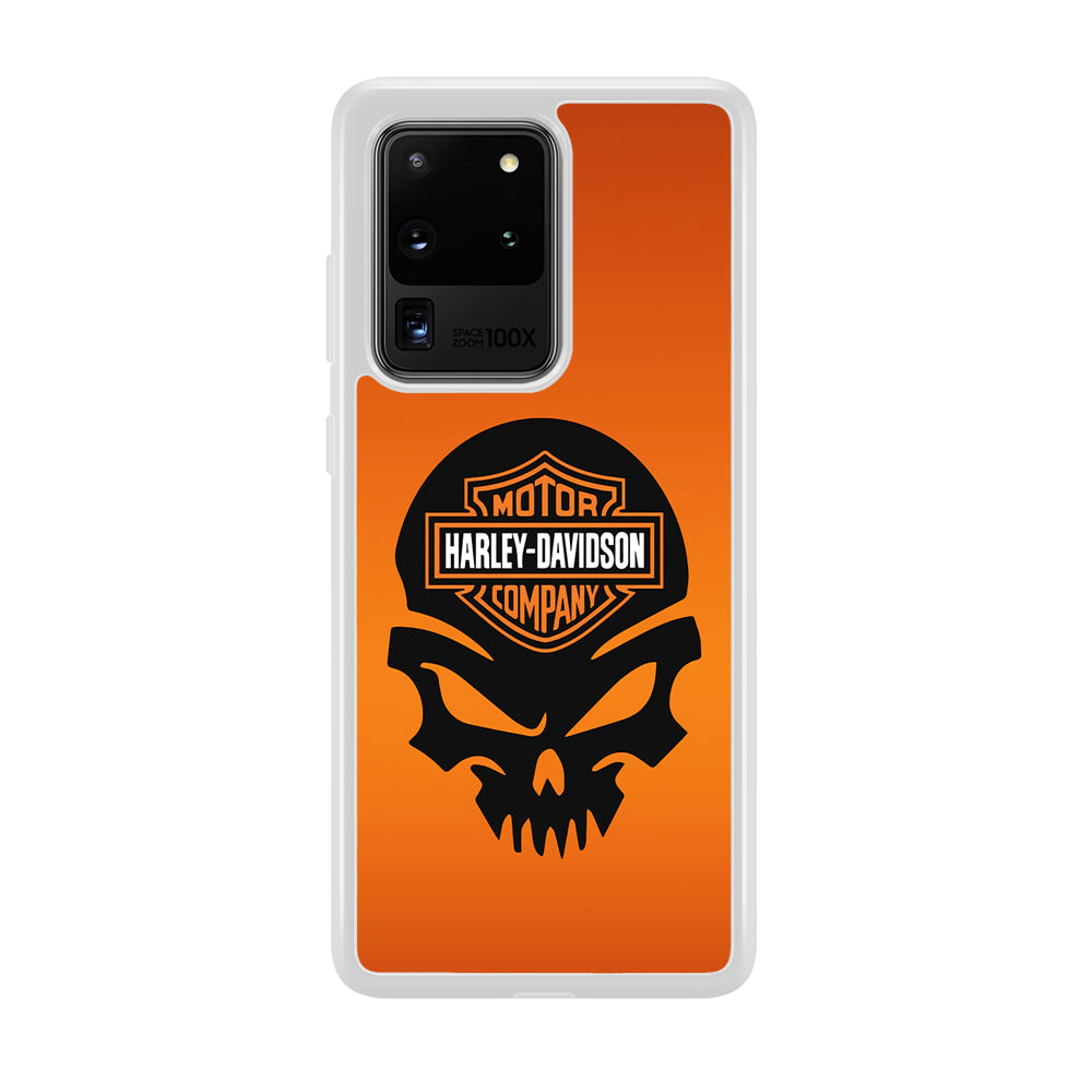 Harley Davidson Skull Logo Samsung Galaxy S20 Ultra Case