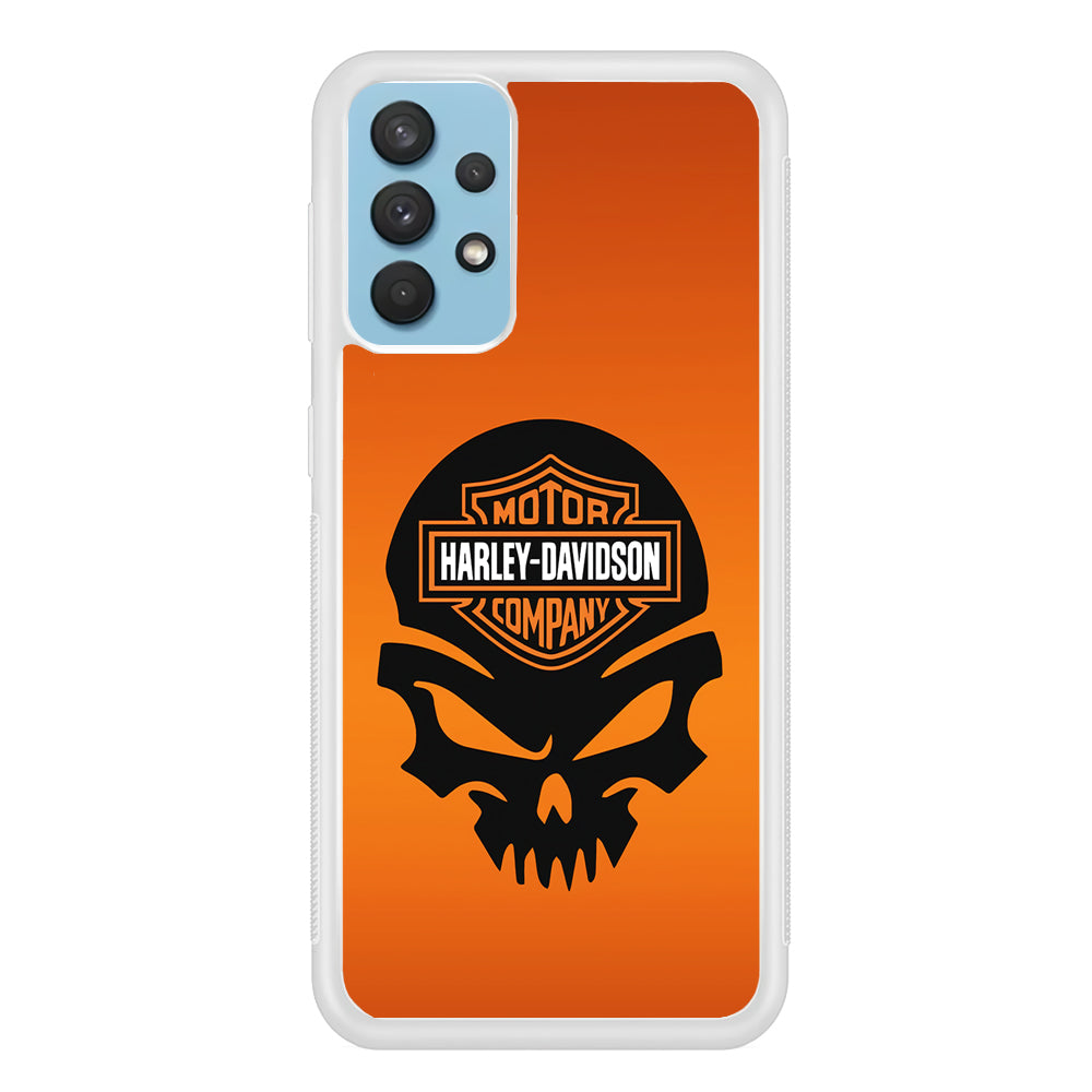 Harley Davidson Skull Logo Samsung Galaxy A32 Case