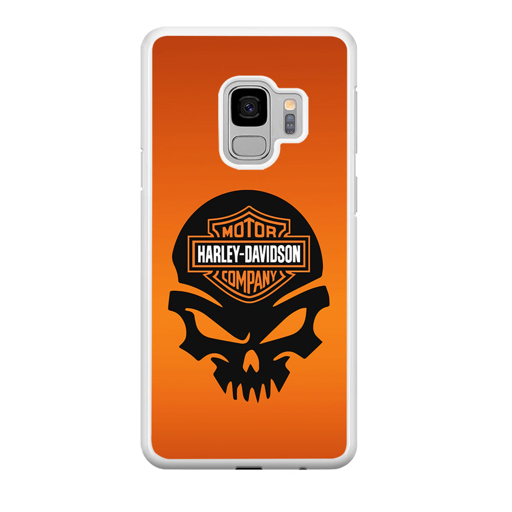 Harley Davidson Skull Logo Samsung Galaxy S9 Case